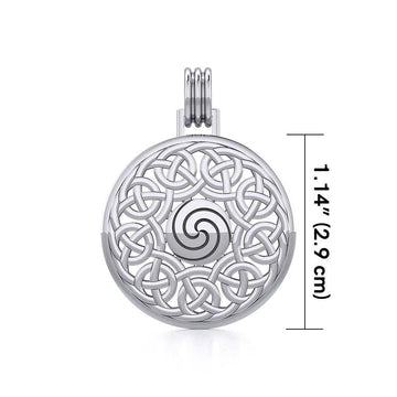 Celtic Knot Triskelion Sterling Silver Pendant TPD1315 - Jewelry